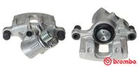 BOSCH 0986474385 - año construcción desde: 01/2011<br>Lado de montaje: Eje delantero, izquierda<br>Diámetro del pistón [mm]: 57<br>Ancho int. [mm]: 75<br>Sistema de frenos: ATE<br>Material: Hierro fundido<br>Tipo de pinza de freno: Montura flotante<br>Referencia artículo par: 0 986 474 385<br>Nº art. de accesorio recomendado: 1 987 470 603<br>