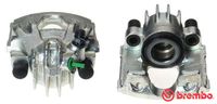 BOSCH 0986474100 - Lado de montaje: Eje delantero, derecha<br>Llanta, nº de taladros: 3<br>Diámetro del pistón [mm]: 45<br>Ancho int. [mm]: 53<br>Sistema de frenos: ATE<br>Material: Aluminio<br>Tipo de pinza de freno: Montura flotante<br>Referencia artículo par: 0 986 473 885<br>Nº art. de accesorio recomendado: 1 987 470 697<br>