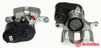 BOSCH 0986135581 - año construcción hasta: 07/2014<br>Lado de montaje: Eje trasero, derecha<br>Equipamiento de vehículo: para vehículos con freno de estacionamiento electrónico<br>Tipo de disco de frenos: macizo<br>Diámetro del pistón [mm]: 38<br>Ancho int. [mm]: 47<br>Sistema de frenos: TRW<br>Material: Hierro fundido<br>Tipo de pinza de freno: Pinza con freno estacionamiento integrado<br>Referencia artículo par: 0 986 134 575<br>