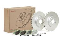 BREMBO DP50019 - Kit frenos, freno de disco - PRIME LINE - DOT 4 LV