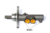 BOSCH 0986481189 - Vehículo con dirección a la izquierda / derecha: para vehic. dirección izquierda<br>Diámetro del pistón 1 [mm]: 22,2<br>Rosca 1: 2x M12x1.0<br>Material: Aluminio<br>Cantidad de agujeros de fijación: 2<br>Peso [kg]: 0,45<br>Número de conexiones: 2<br>