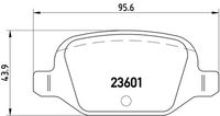 BREMBO P23064 - Juego de pastillas de freno - PRIME LINE