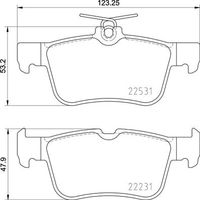 BREMBO P24175 - Lado de montaje: Eje delantero<br>año construcción hasta: 01/2023<br>Ancho [mm]: 138<br>Espesor [mm]: 17<br>Altura [mm]: 46<br>Contacto avisador de desgaste: con avisador acústico de desgaste<br>Artículo complementario/Información complementaria: con accesorios<br>Sistema de frenos: Mando<br>Artículo complementario / información complementaria 2: Chapa antichirridos<br>Número de indicadores de desgaste [por eje]: 2<br>Número de WVA: 24548<br>Número de WVA: 24546<br>Número de WVA: 24547<br>