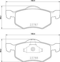 BREMBO P24219 - Juego de pastillas de freno - PRIME LINE