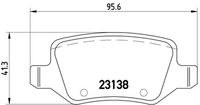 BREMBO P50058 - Juego de pastillas de freno - PRIME LINE