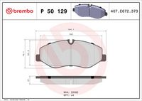 BREMBO P50129 - Juego de pastillas de freno - PRIME LINE