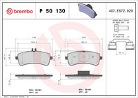 BREMBO P50130 - Lado de montaje: Eje delantero<br>Frenos: no para discos de freno cerámica/carbono<br>Color pinza freno: rojo<br>Artículo complementario / información complementaria 2: Chapa antichirridos<br>Artículo complementario / información complementaria 2: con instrucciones de montaje<br>Material: Low-Metallic<br>Homologación: ECE-R90<br>Número de WVA: 24681<br>Espesor [mm]: 16,6<br>Ancho [mm]: 187,5<br>Altura [mm]: 93,1<br>