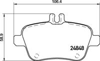 BREMBO P50135 - Juego de pastillas de freno - PRIME LINE