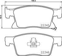 BREMBO P59091 - Juego de pastillas de freno - PRIME LINE