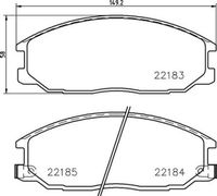 BREMBO P 77 002 - Juego de pastillas de freno