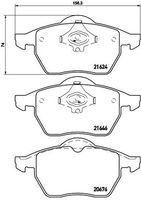 BREMBO P85036 - Lado de montaje: Eje trasero<br>Ancho [mm]: 87<br>Espesor [mm]: 17<br>Altura [mm]: 53<br>Contacto avisador de desgaste: excl. contacto de avisador de desgaste<br>Artículo complementario/Información complementaria: con accesorios<br>Sistema de frenos: Lucas<br>Artículo complementario / información complementaria 2: con tornillos pinza freno<br>Número de WVA: 23554<br>Número de WVA: 20961<br>