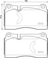 BREMBO P 85 159 - Juego de pastillas de freno