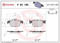 BOSCH 0986460083 - Juego de pastillas de freno