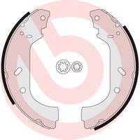 BREMBO K23033 - Código de motor: RHX (DW10BTED)<br>Lado de montaje: Eje trasero<br>Tipo de montaje: premontado<br>Reajuste: con reajuste automático<br>Artículo complementario/Información complementaria: con accesorios<br>Pastilla de freno: con forros<br>Artículo complementario/Información complementaria: con cilindro de freno de rueda<br>Diámetro interior de tambor de freno [mm]: 255<br>Ancho [mm]: 60<br>Diámetro del pistón [mm]: 19,05<br>