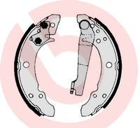 BREMBO K85013 - Lado de montaje: Eje trasero<br>Ancho [mm]: 31<br>Sistema de frenos: VAG<br>Diámetro interior de tambor de freno [mm]: 180<br>Tipo de montaje: premontado<br>Reajuste: con reajuste manual<br>Diámetro de orificio [mm]: 14<br>