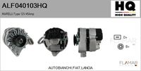 FLAMAR ALF040103HQ - Alternador - Brand New HQ