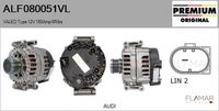 FLAMAR ALF080051VL - Alternador - Genuine