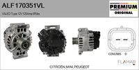 FLAMAR ALF170351VL - Alternador - Genuine