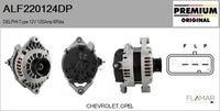 FLAMAR ALF220124DP - Alternador - Genuine