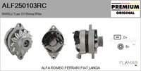 FLAMAR ALF250103RC - Alternador - Reman