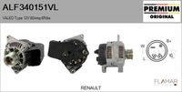 FLAMAR ALF340151VL - Alternador - Genuine