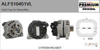 FLAMAR ALF510451VL - Alternador