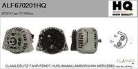 FLAMAR ALF670201HQ - Alternador - Brand New HQ