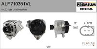 FLAMAR ALF710351VL - Alternador - Genuine