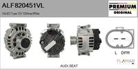 FLAMAR ALF820451VL - Alternador - Genuine