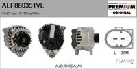 FLAMAR ALF880351VL - Alternador - Genuine