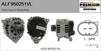 FLAMAR ALF950251VL - Alternador - Genuine