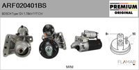 FLAMAR ARF020401BS - Motor de arranque - Genuine