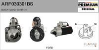 FLAMAR ARF030301BS - Motor de arranque - Genuine