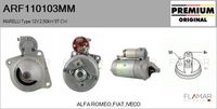 FLAMAR ARF110103MM - Motor de arranque