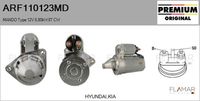 FLAMAR ARF110123MD - Motor de arranque