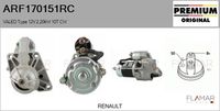 FLAMAR ARF170151RC - Motor de arranque - Reman