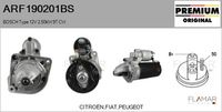 FLAMAR ARF190201BS - Motor de arranque - Genuine