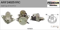 FLAMAR ARF240251RC - Motor de arranque - Reman