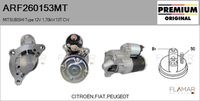 FLAMAR ARF260153MT - Motor de arranque - Genuine