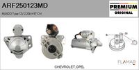 FLAMAR ARF250123MD - Motor de arranque - Genuine