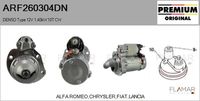 FLAMAR ARF260304DN - Motor de arranque - Genuine