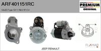 FLAMAR ARF401151RC - Motor de arranque - Reman