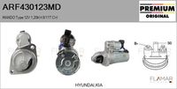 FLAMAR ARF430123MD - Motor de arranque - Genuine