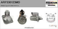 FLAMAR ARF530123MD - Motor de arranque - Genuine