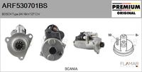 FLAMAR ARF530701BS - Motor de arranque - Genuine