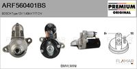 FLAMAR ARF560401BS - Motor de arranque - Genuine