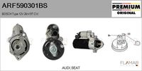 FLAMAR ARF590301BS - Motor de arranque - Genuine