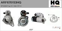 FLAMAR ARF670153HQ - Motor de arranque - Brand New HQ