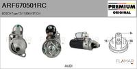 FLAMAR ARF670501RC - Motor de arranque - Reman