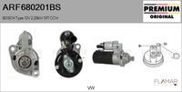 FLAMAR ARF680201BS - Motor de arranque - Genuine